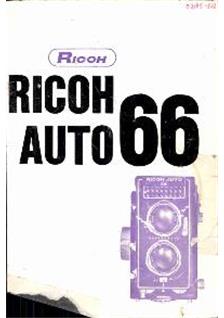 Ricoh 66 Auto manual. Camera Instructions.